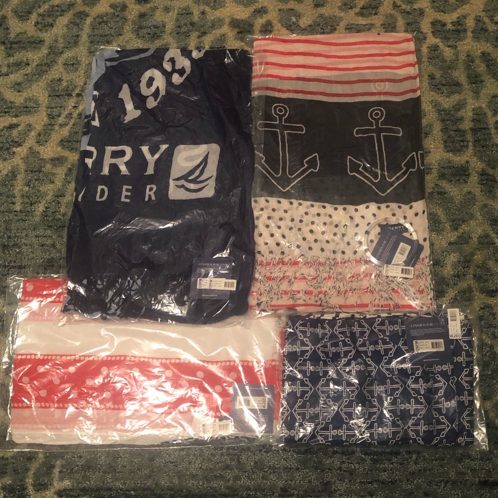 Sperry Scarf Bundle NWT